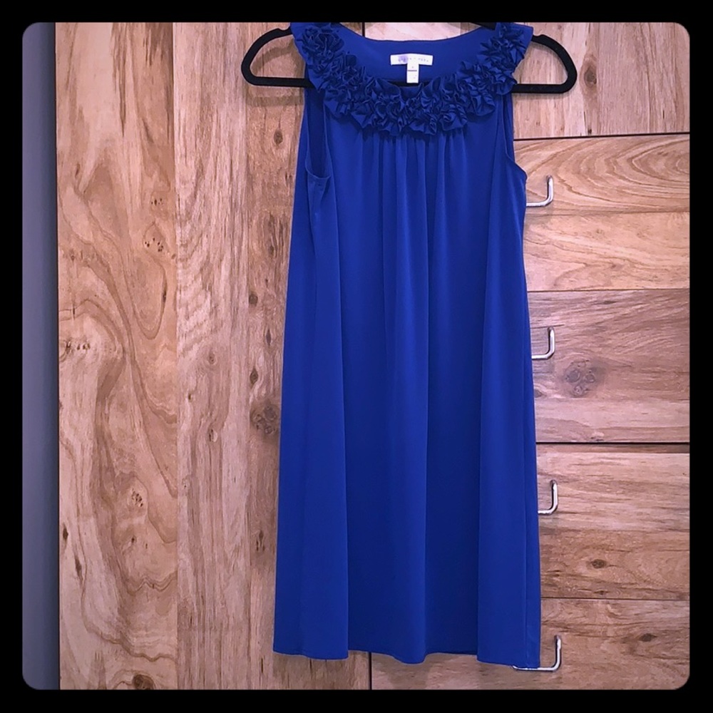 Blue dress